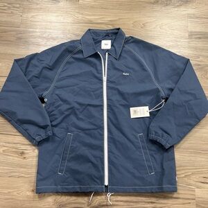 Katin Surfside Jacket Canvas Full Zip Blue Men’s XL $99 NWT
